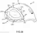 Fig. 22 - Golf club head having an adjustable weighting system