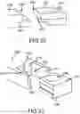 Fig. 24 - Golf club head having an adjustable weighting system