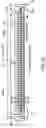 Fig. 20 - Fume hood with baffle assembly