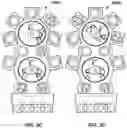 Fig. 10 - Dual robot including spaced upper arms and interleaved wrists and systems and methods including same