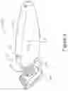 Fig. 10 - Hair clippers with flexing electrically adjustable blades