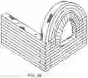 Fig. 40 - Method of reinforced cementitious construction by high speed extrusion printing and apparatus for using same