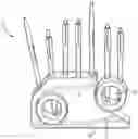 Fig. 01 - Writing utensil stand