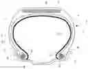 Fig. 01 - Tire with an outer sidewall composed of at least a diene elastomer and wax mixture