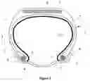 Fig. 02 - Tire with an outer sidewall composed of at least a diene elastomer and wax mixture