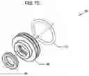 Fig. 16 - Top Mount Seal Pack Assembly for Air Shock