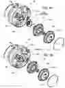 Fig. 17 - Top Mount Seal Pack Assembly for Air Shock