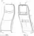 Fig. 02 - Monocoque and semi-monocoque passenger seats with ergonomic design