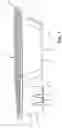 Fig. 10 - Food and drink holder