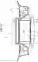 Fig. 13 - Vehicular interior lighting device and roof module
