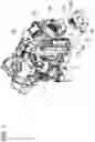 Fig. 03 - Tractor hood lock unit