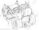 Fig. 01 - Standing platform and suspension assembly for riding equipment
