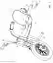 Fig. 02 - Powered personal mobility vehicle with rotating wheels