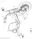 Fig. 03 - Powered personal mobility vehicle with rotating wheels