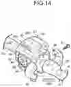 Fig. 15 - Handlebar switch device for saddled vehicle