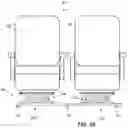 Fig. 07 - Interlinked plinth attachment system for aircraft seats