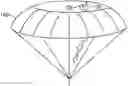 Fig. 01 - Cinched parachute