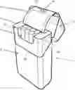 Fig. 01 - Container for consumer goods with reclosable flap
