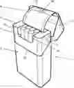 Fig. 01 - Container for consumer goods with reclosable flap