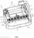Fig. 02 - Web material dispenser and web material feed assembly for a web material dispenser