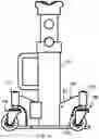 Fig. 11 - Lift base with retractable wheels