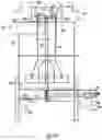 Fig. 10 - Rotating and movable bed gasifier producing high carbon char