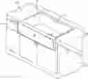 Fig. 01 - Apron front sink with interchangeable faces