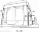 Fig. 14 - Portable room with ceiling pockets