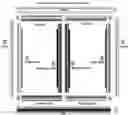 Fig. 01 - Energy Saving Aluminum Alloy Horizontal Slide Window with Maximized Manufacture Material Saving