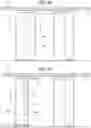 Fig. 15 - Insulated doors with restorable breakaway sections