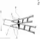 Fig. 02 - Ladder with a guardrail