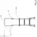 Fig. 03 - Ladder with a guardrail