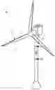 Fig. 01 - Tower for a wind turbine and a wind turbine