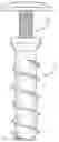 Fig. 01 - Reverse-thread insert anchor for masonry applications