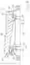 Fig. 22 - Power transmission elements, torque measuring device and freewheel assembly
