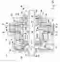 Fig. 31 - Power transmission elements, torque measuring device and freewheel assembly