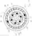 Fig. 41 - Power transmission elements, torque measuring device and freewheel assembly