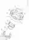 Fig. 45 - Power transmission elements, torque measuring device and freewheel assembly