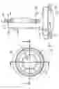 Fig. 60 - Power transmission elements, torque measuring device and freewheel assembly