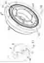 Fig. 61 - Power transmission elements, torque measuring device and freewheel assembly