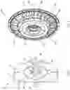 Fig. 02 - Variable pitch stator structure with all blades free to rotate and torque converter with variable pitch stator