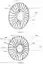 Fig. 10 - Variable pitch stator structure with all blades free to rotate and torque converter with variable pitch stator