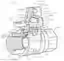 Fig. 01 - Ball valve with visual stem-cap engagement