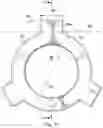 Fig. 11 - Full-root-radius-threaded wing nut having increased wall thickness