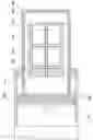 Fig. 01 - Double acting alpha Stirling refrigerator
