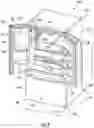 Fig. 03 - Refrigerator appliance and ice bin assembly