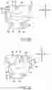 Fig. 19 - Trigger assemblies for firearms