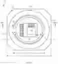 Fig. 02 - Lid with embedded water detection and heater