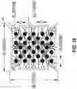 Fig. 11 - Low power circuitry for biasing a multi-channel gas sensor array and to act as a transducer for a digital back-end