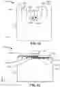 Fig. 44 - Film-based lightguide with bend positioning strips behind an extraction region